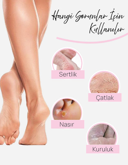 Slikon Jel Ayak Nemlendirici Çorap